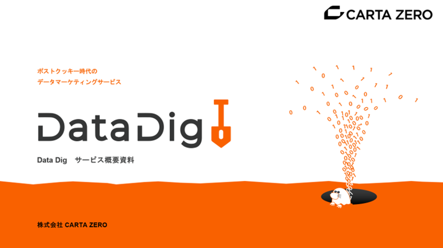ポストクッキー時代のデータコンサルティングサービスDataDig