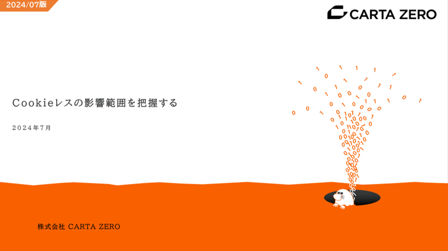 2024年最新版｜Cookieレスの影響範囲を把握する